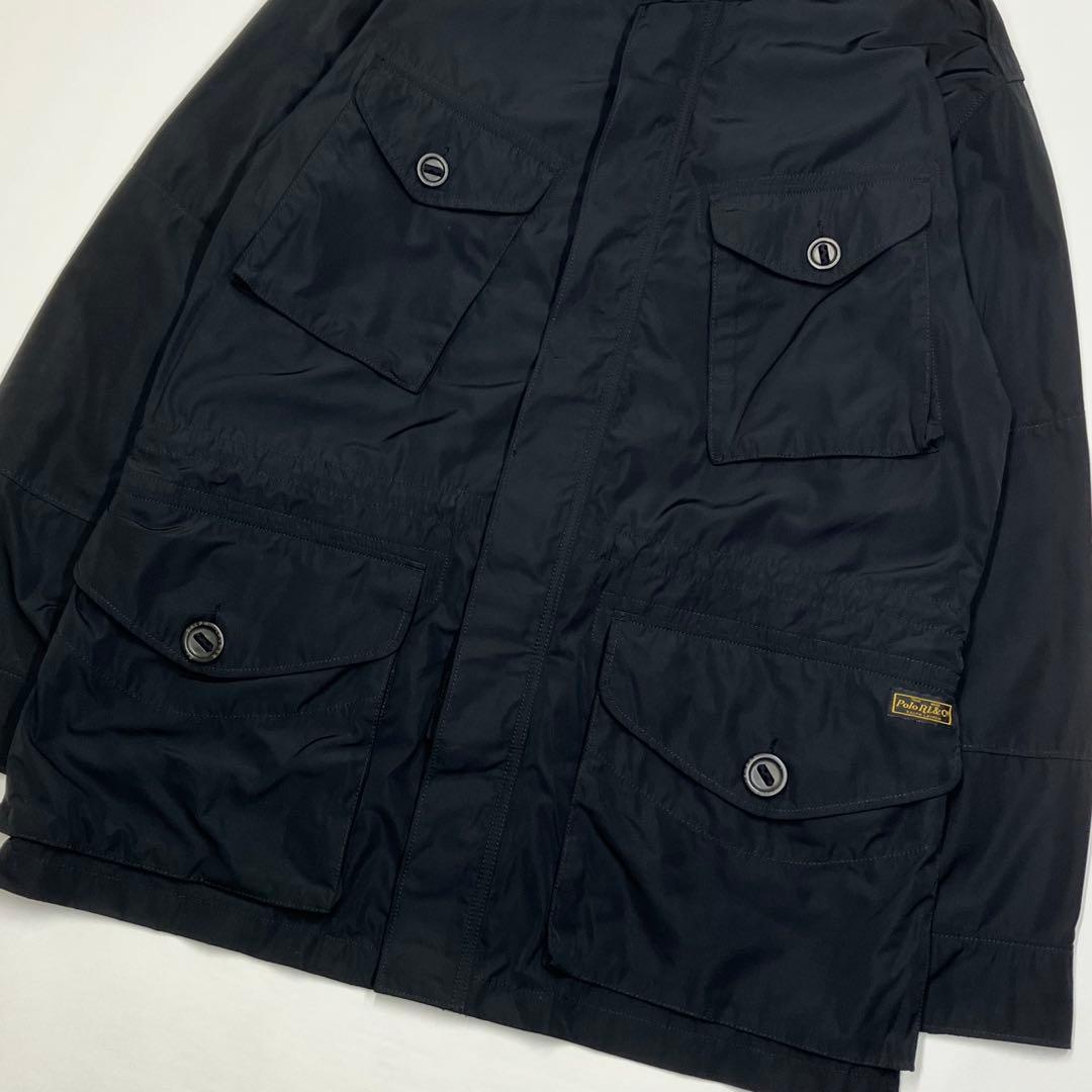 【ほぼ新品】ラルフローレン M-65 フィールドジャケット L ミリタリー 黒