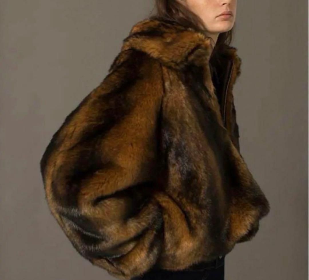 leinwande フェイクファージャケット