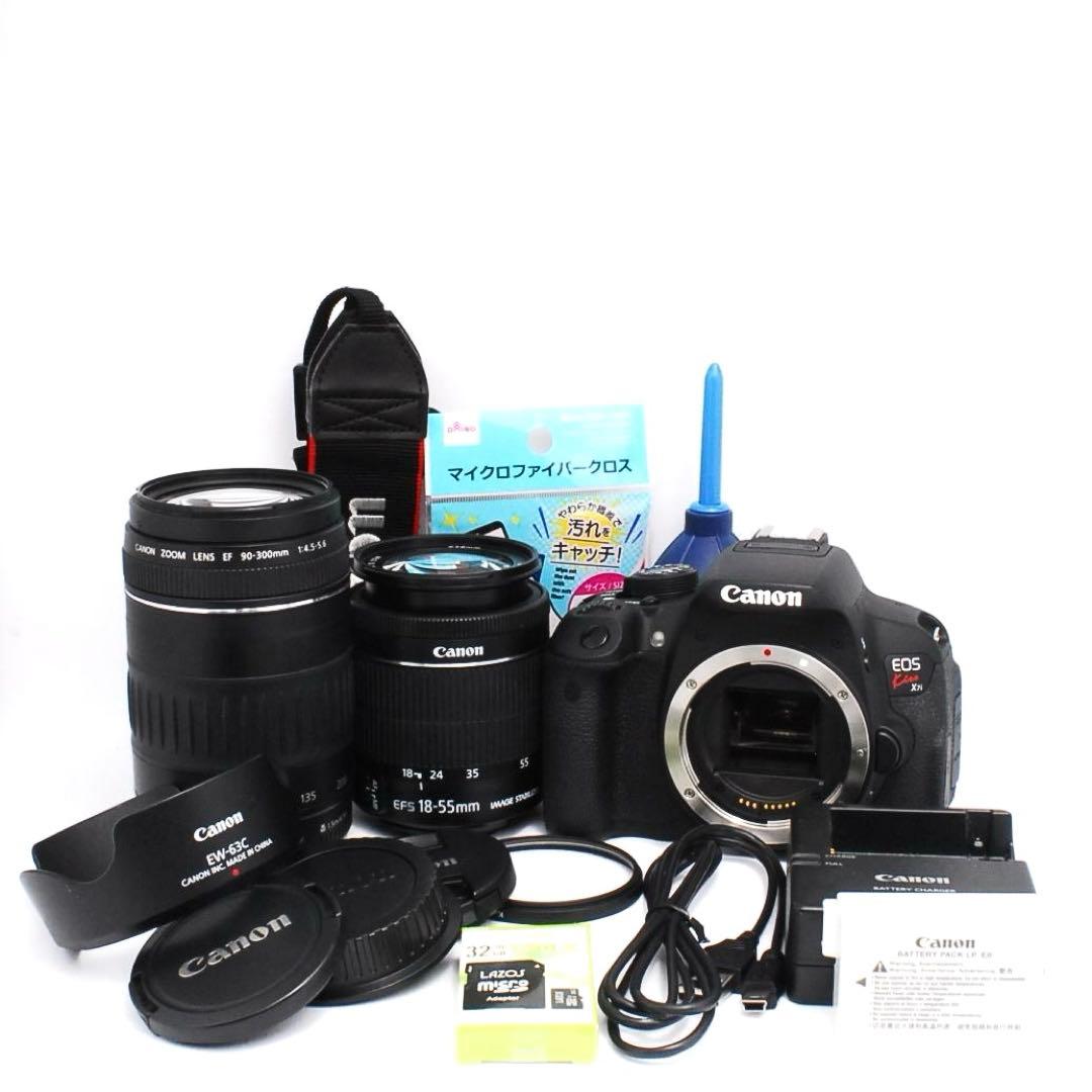 初心オススメ⭐️Canon EOS Kiss X7i ダブルレンズセット