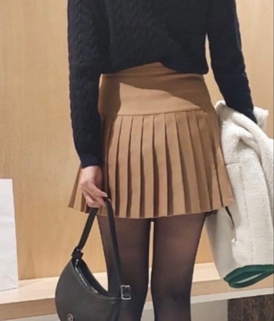 美品 LACOSTE ラコステ ウエストボタンテニススカート S