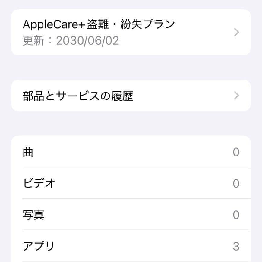 【AppleCare+盗難紛失】iPhone 12 mini【バッテリ100%】