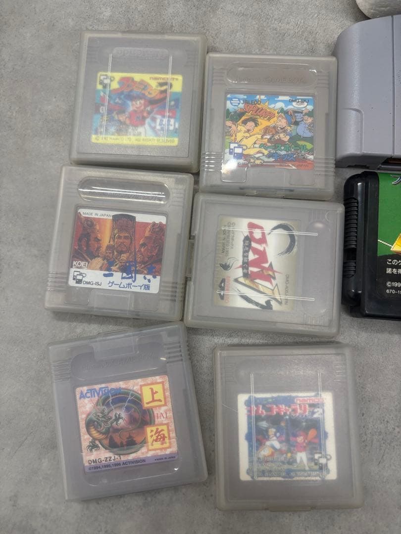 T*8様 【ジャンク】任天堂 ゲーム機・ソフト まとめ売り / 64/ゲームボー