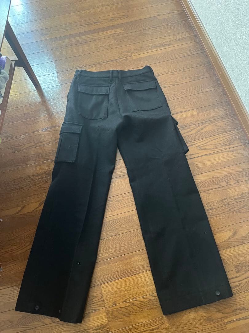 希少　KOWGA WOOL BDU PANTS BLACK