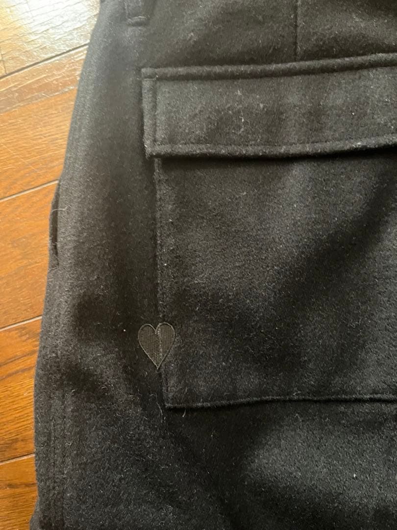 希少　KOWGA WOOL BDU PANTS BLACK