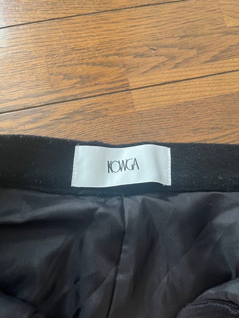 希少　KOWGA WOOL BDU PANTS BLACK