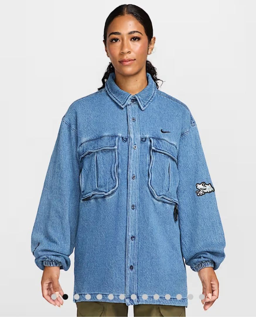 Nike Nocta Opal デニムシャツ ジャケット 2XL