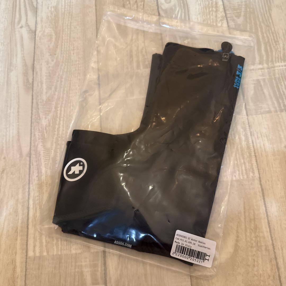 【新品・定価17,380円 】Assosアソス冬用シューズカバーLサイズ相当