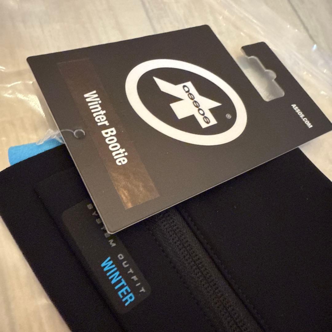 【新品・定価17,380円 】Assosアソス冬用シューズカバーLサイズ相当