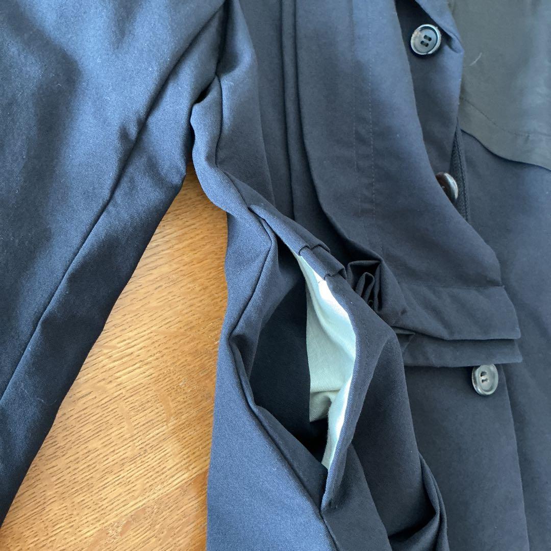 COMME des GARÇONS 濃紺テーラードジャケット XS