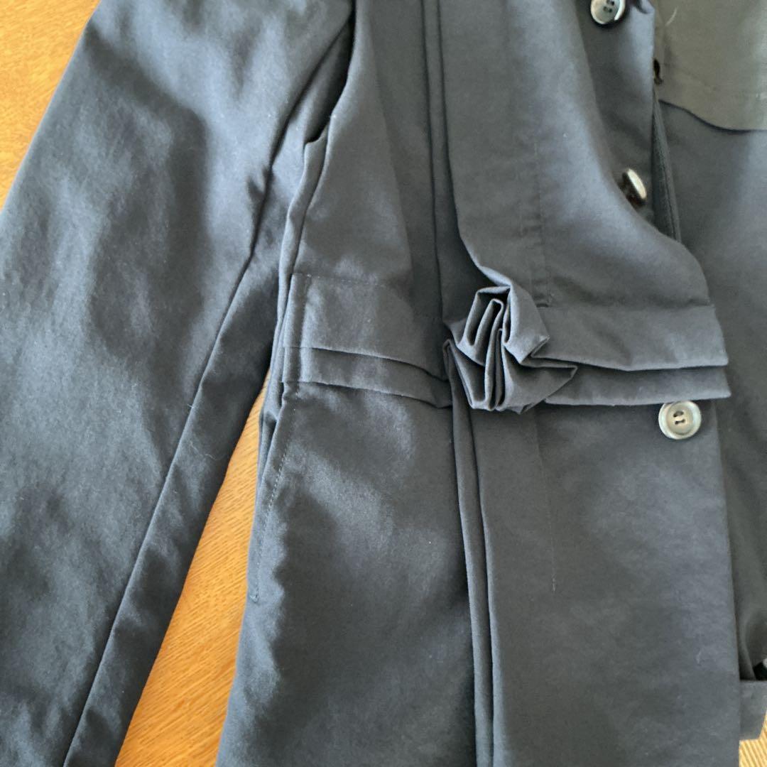 COMME des GARÇONS 濃紺テーラードジャケット XS