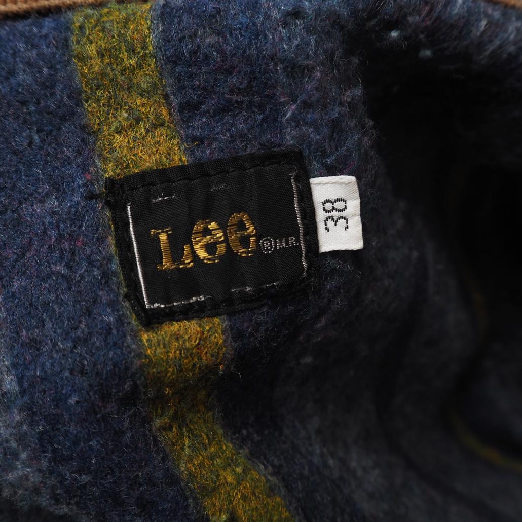 80s 日本製 Lee 81-LJ 70s復刻 襟コーデュロイデニムカバーオール