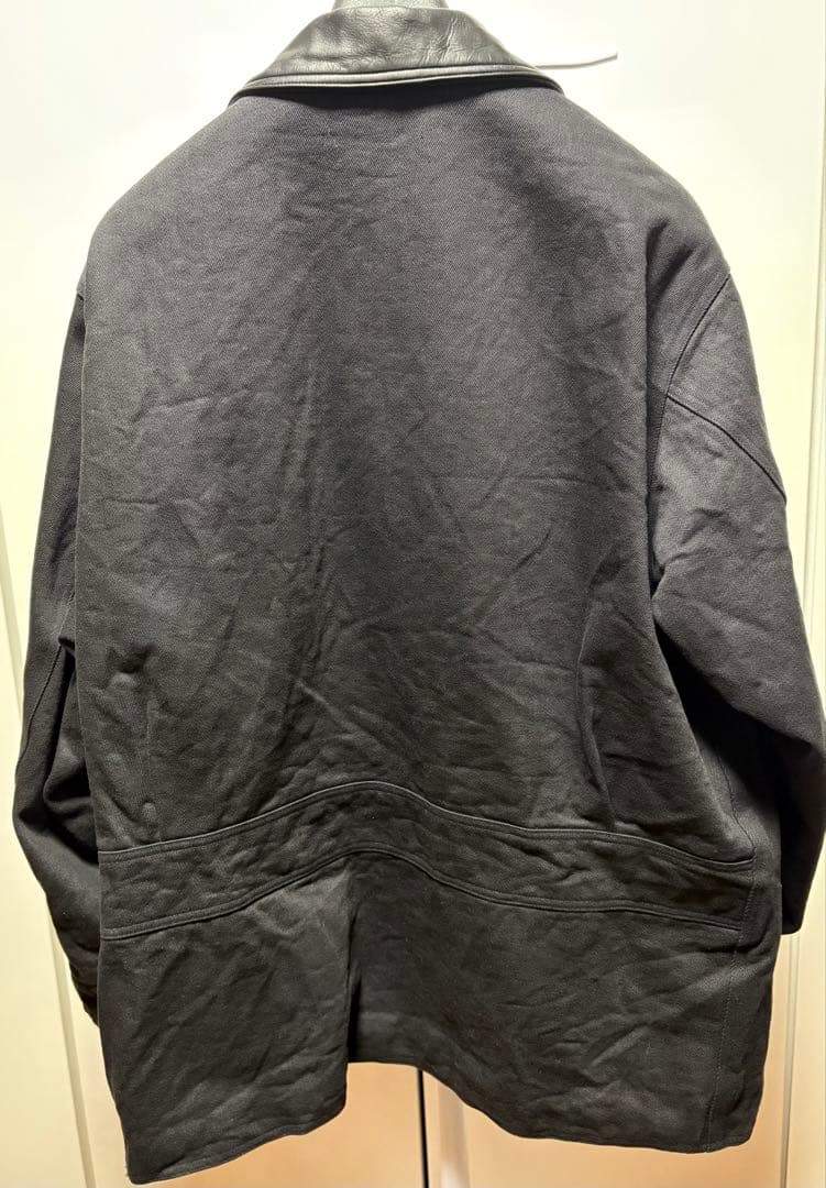 COMOLI 25AW デニムレザーワークジャケット　サイズ3