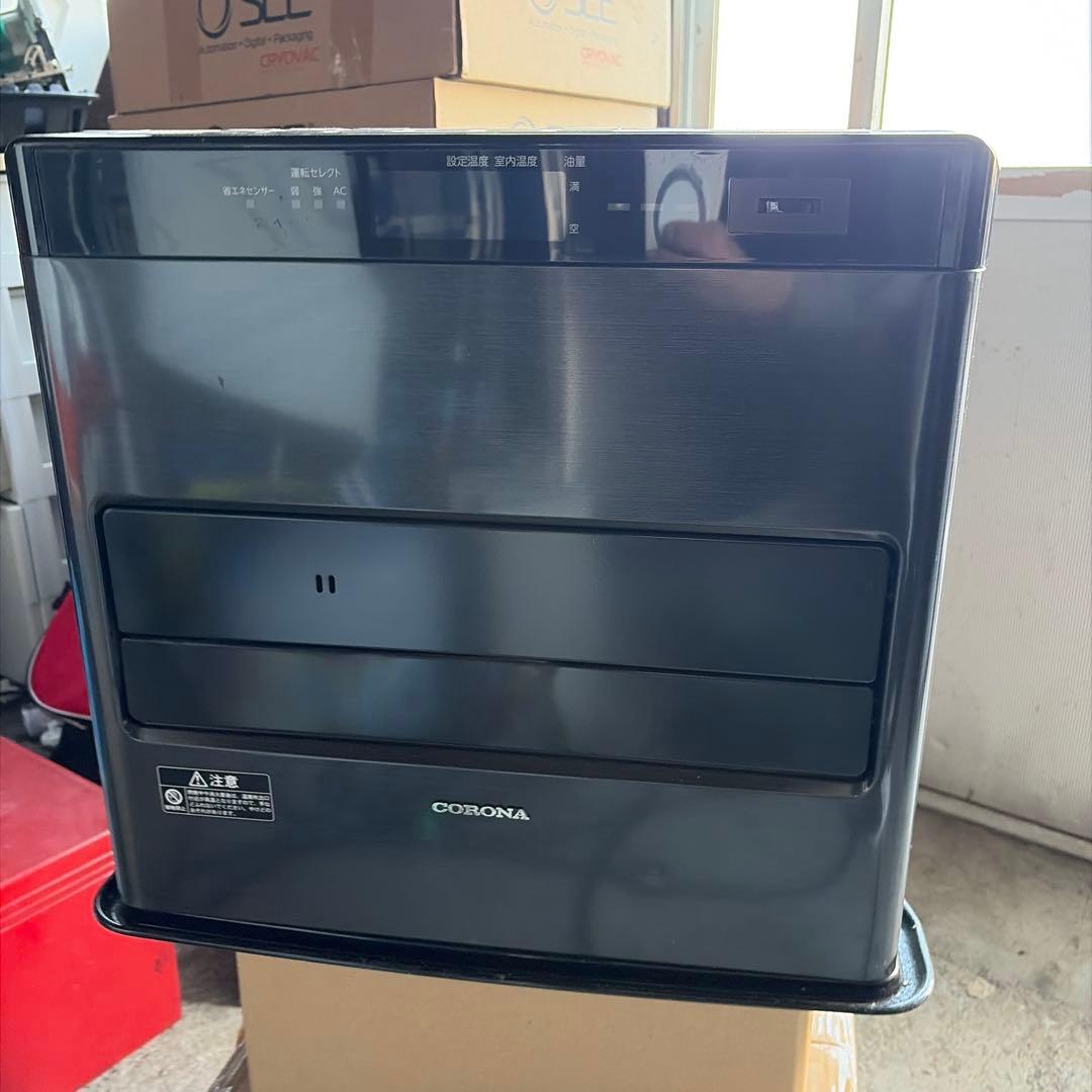 CORONA 石油ファンヒーター ブラック