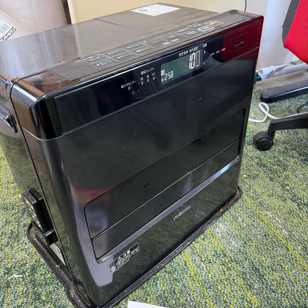 CORONA 石油ファンヒーター ブラック