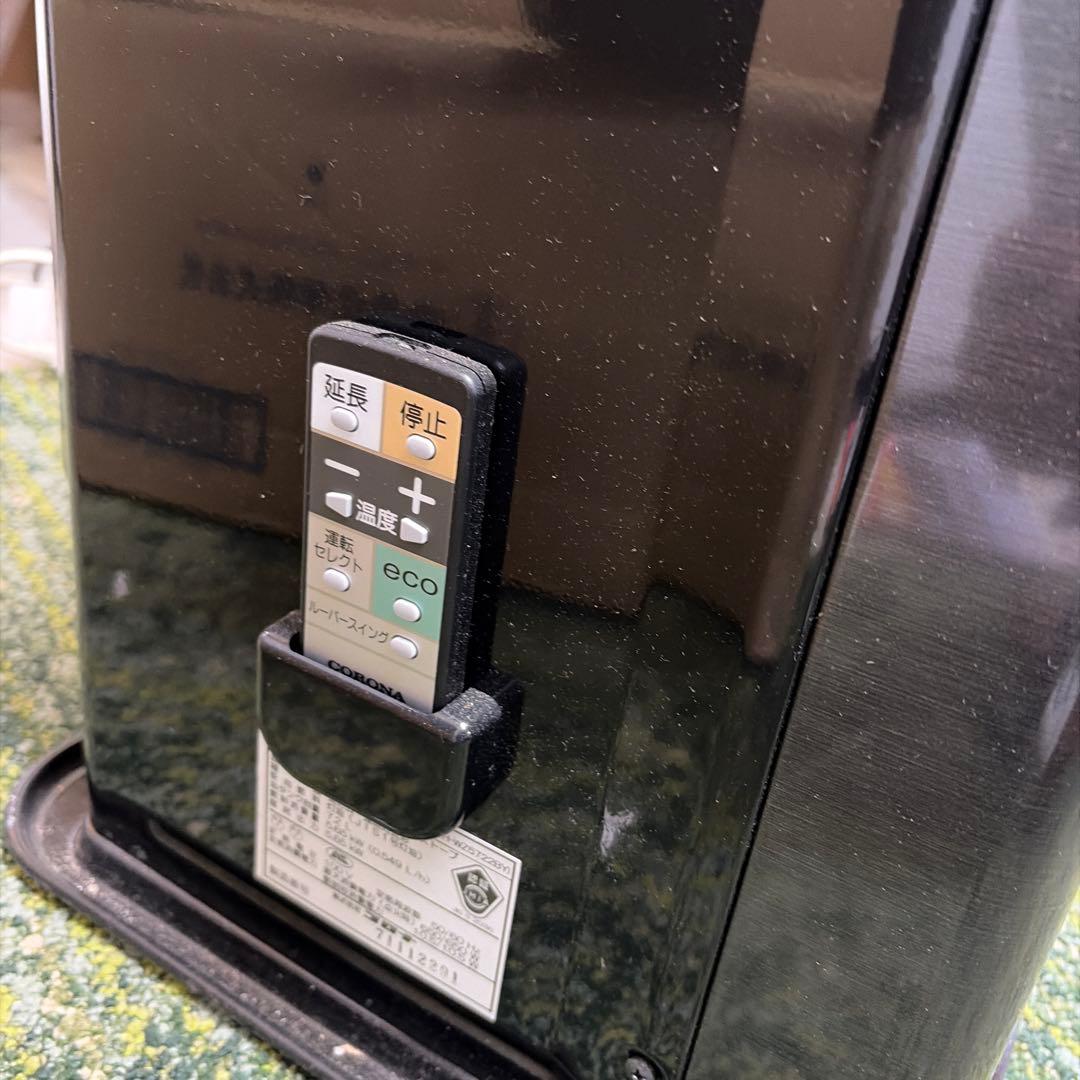 CORONA 石油ファンヒーター ブラック