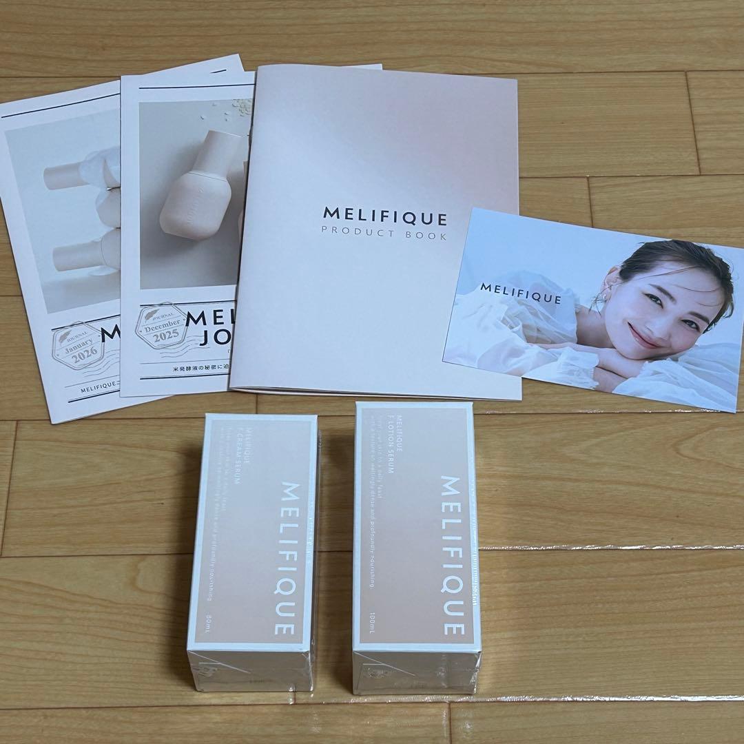【MELIFIQUE】メリフィーク ローションセラム & クリームセラム