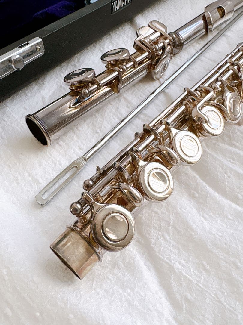 【希少】YAMAHA ヤマハ YFL-43 YFL43 管体銀製