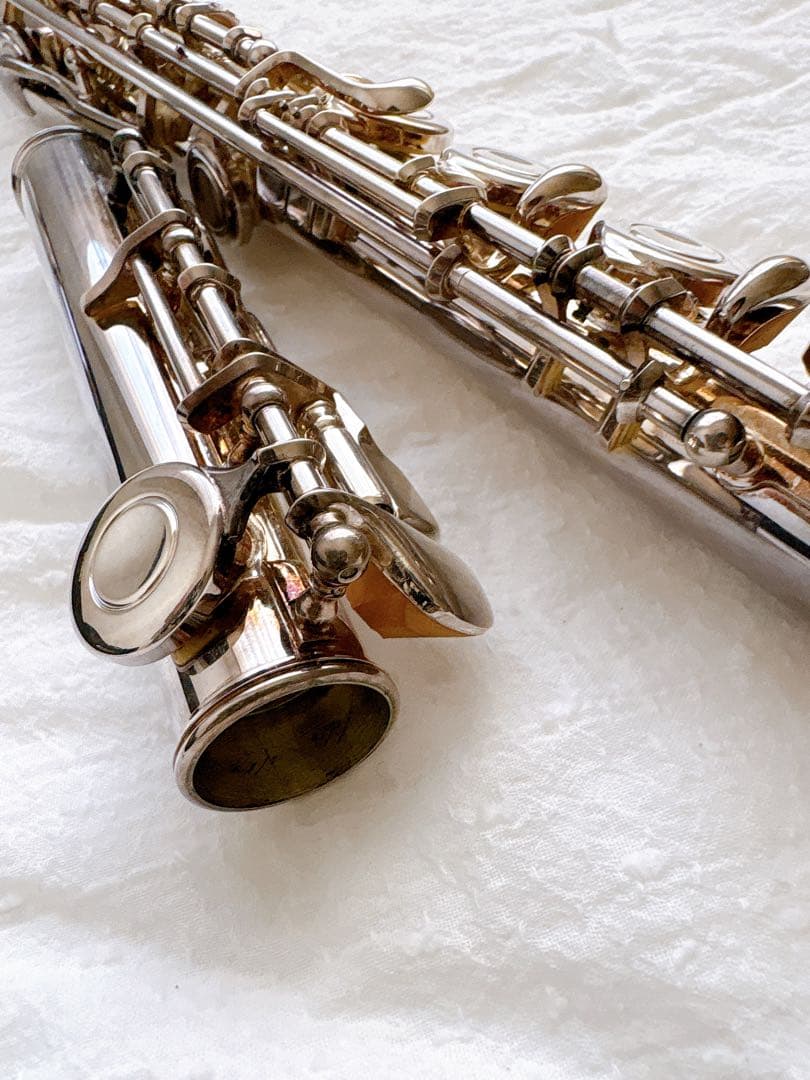 【希少】YAMAHA ヤマハ YFL-43 YFL43 管体銀製