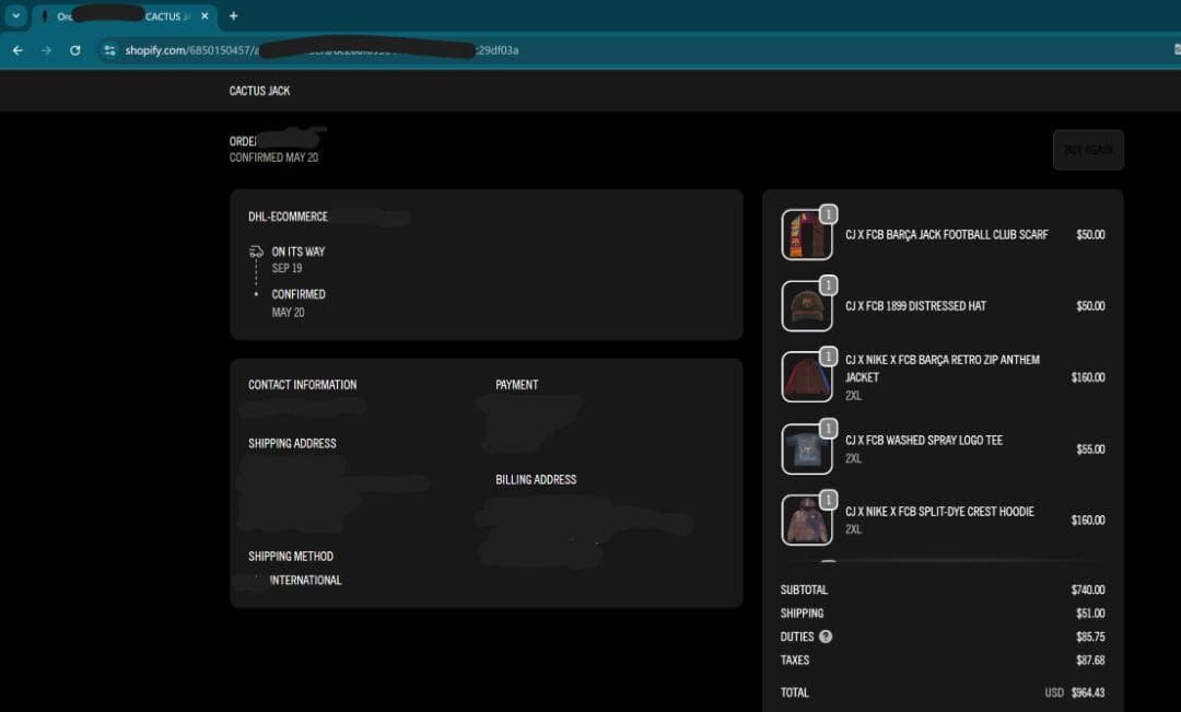 記念グッズ CJ X FCB JACK FOOTBALL CLUB SCARF
