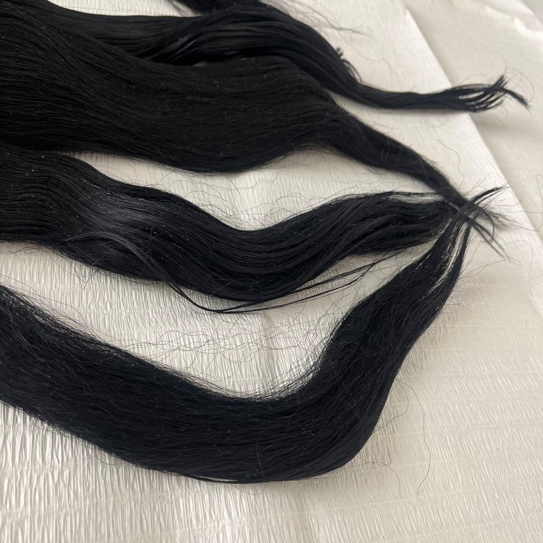 日本髪　地毛結　かもじ　人毛　花嫁　文金高島田