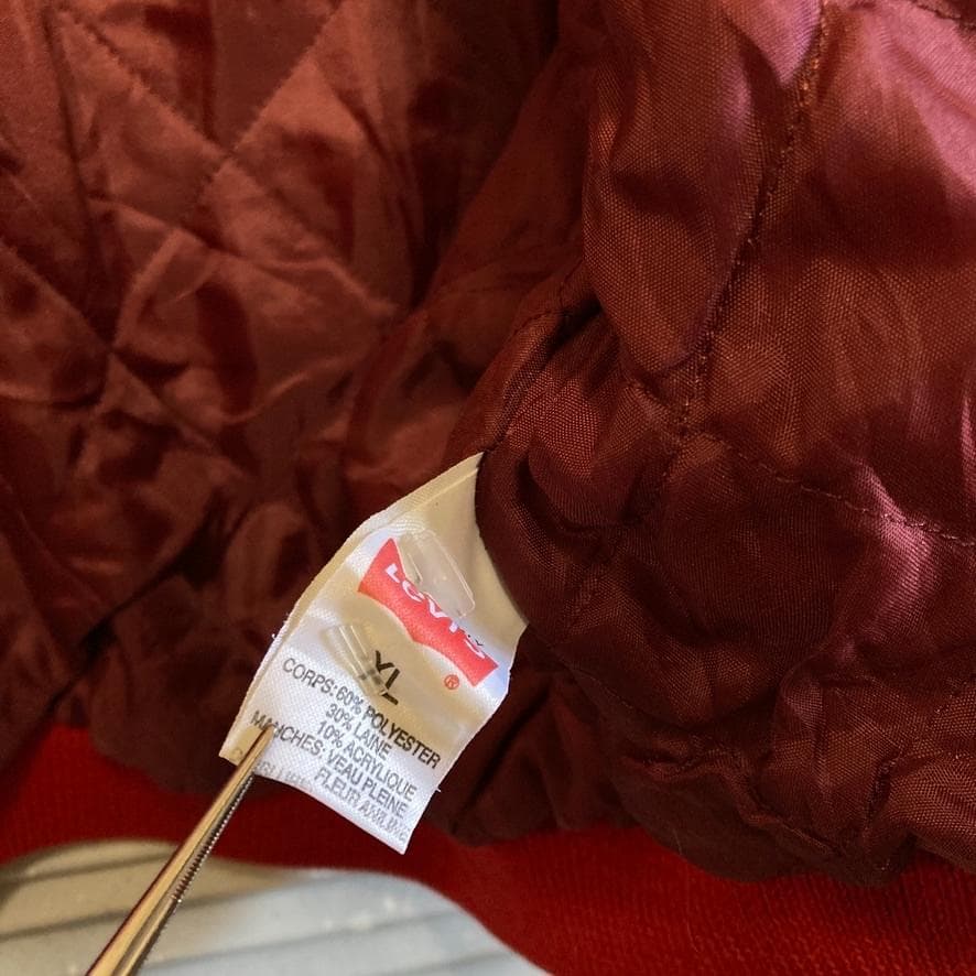 BMOF レザー ジャケット 古着 90s リーバイス LEVI'S スタジャン