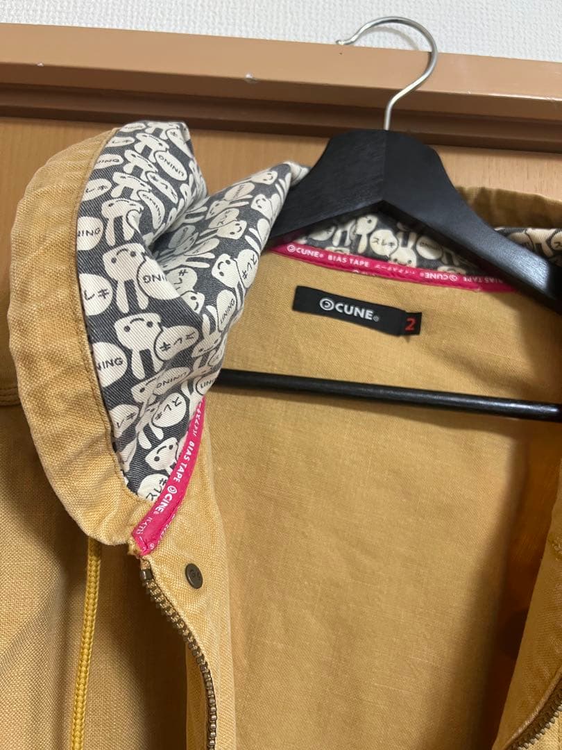 a*i様 激安！本日で終了！貴重！★CUNEダックカバーオールパーカージャケット