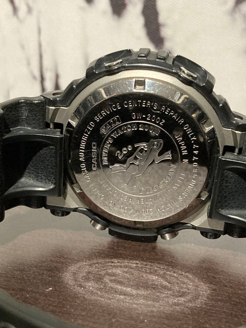 GW-200Z FROGMAM ソーラークォーツ