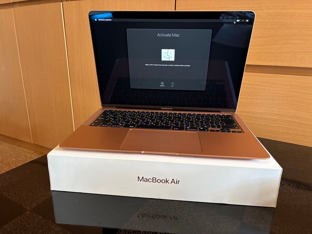 MacBook Air ゴールド