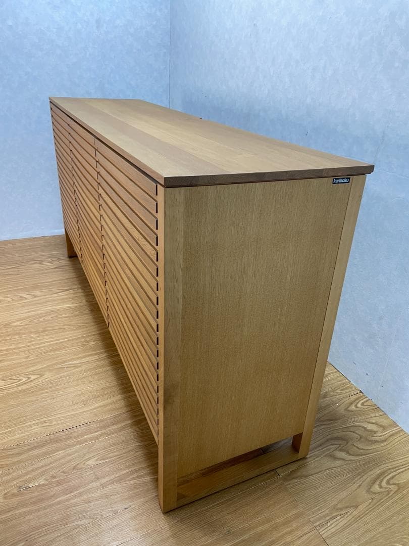 K☆129 カリモク スリットキャビネット QU5850MS