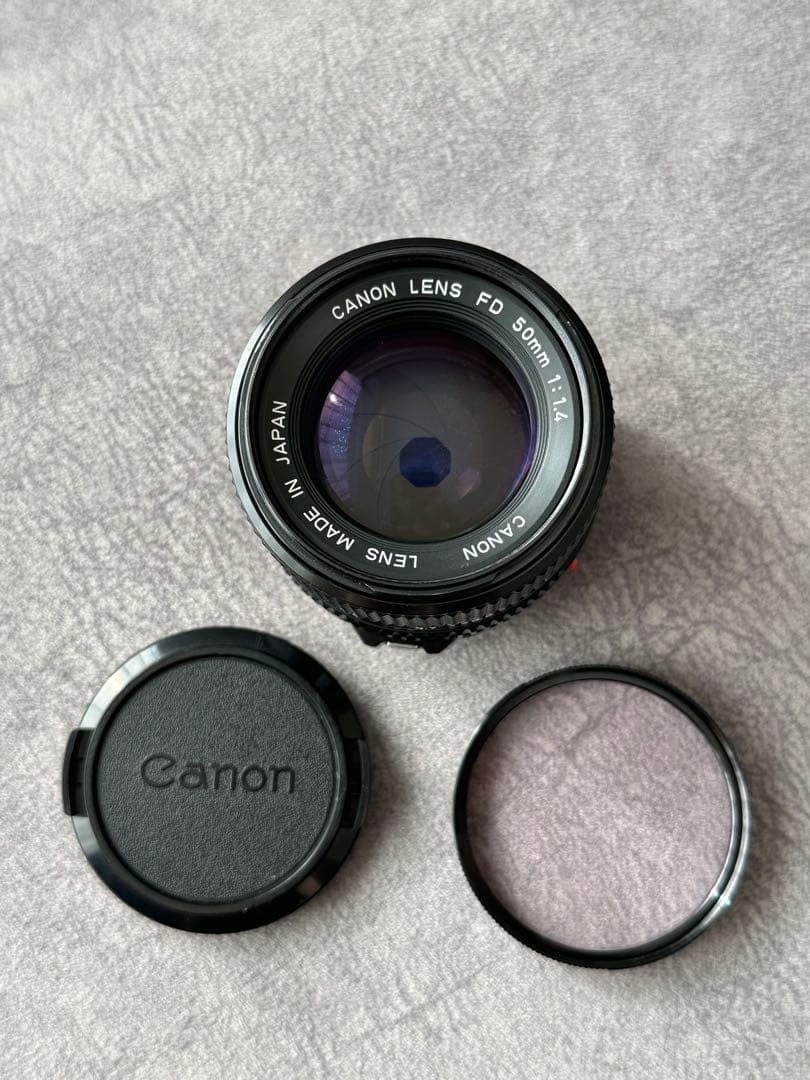 【電源確認済】Canon AE-1 Program＋ FDレンズ2本+各種備品