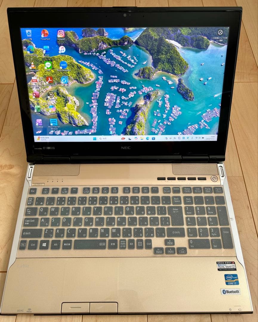 NEC ノートPC Corei7 8GBメモリー 500GB SSD オフィス