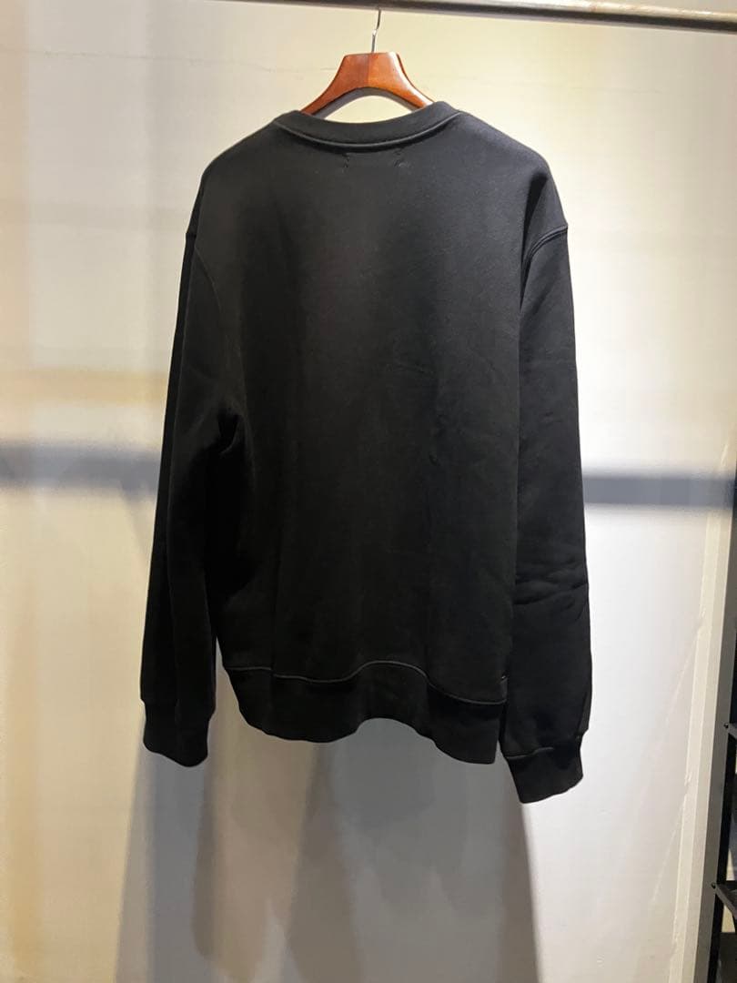 国内正規品 AMIRI アミリ 美品 ロゴスウェット Ｌサイズ ブラック
