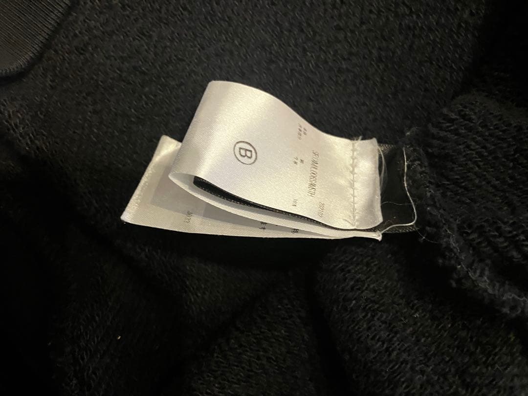 国内正規品 AMIRI アミリ 美品 ロゴスウェット Ｌサイズ ブラック