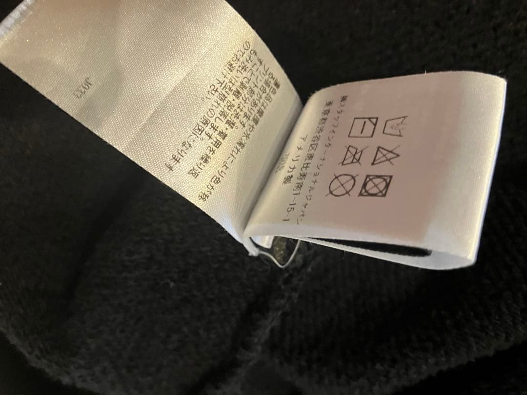 国内正規品 AMIRI アミリ 美品 ロゴスウェット Ｌサイズ ブラック