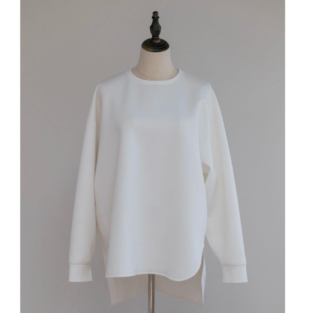 pois marshmallow pullover ホワイト♡