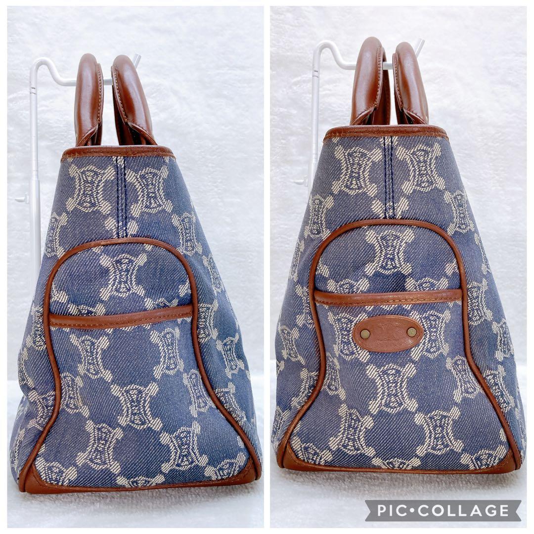 ✨美品✨CELINE セリーヌ ブギーバッグ デニム ハンドバッグ マカダム