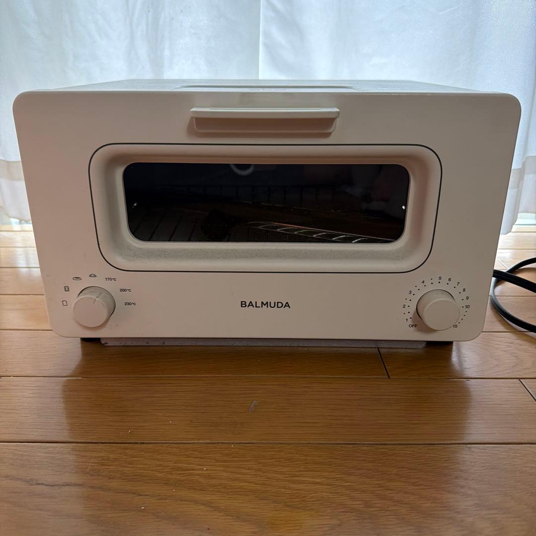 美品❣️BALMUDA スチームトースター ホワイト