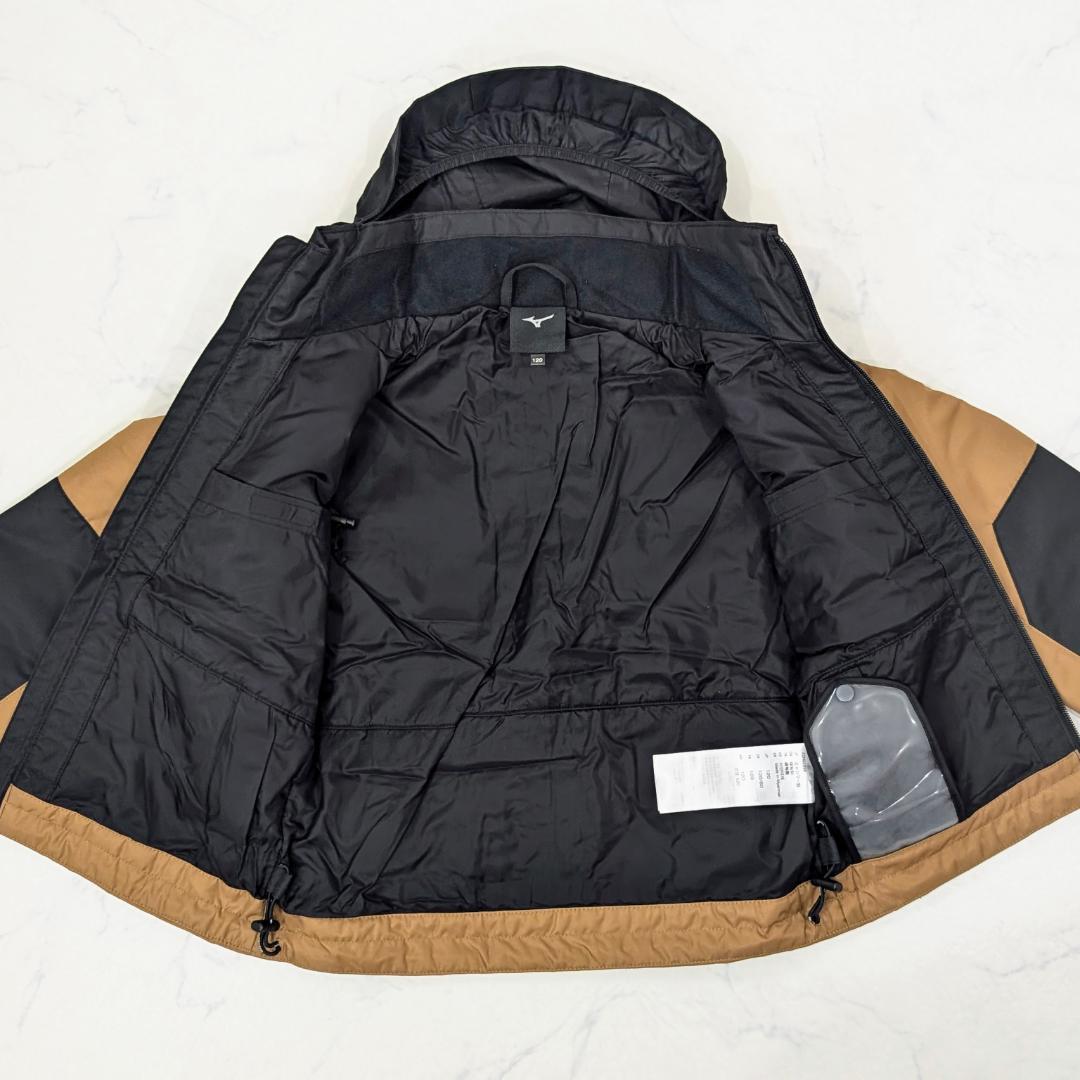 美品　MIZUNO ミズノ キッズ スキーウェア 120 ブレスサーモ 男女