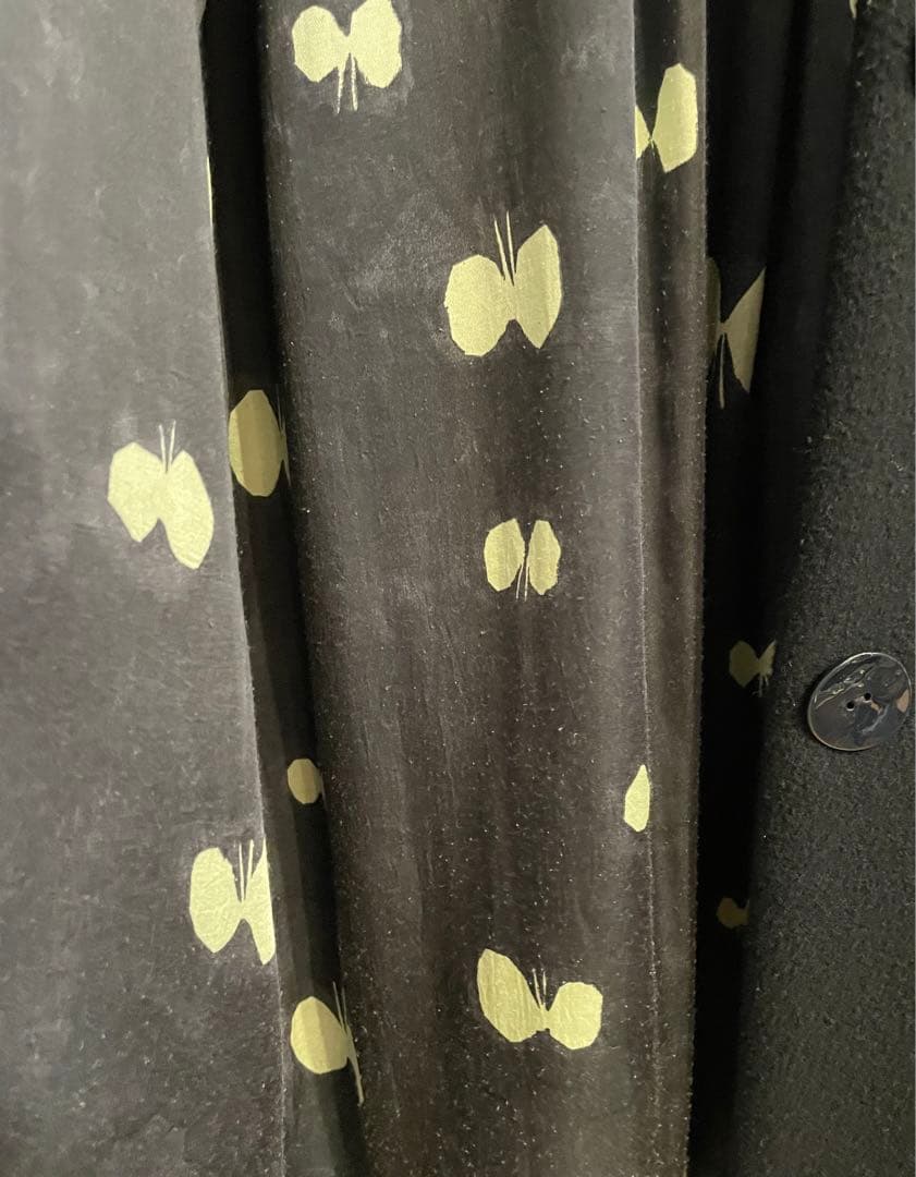 ミナペルホネン pianissimo ウールコート 36 ブラック