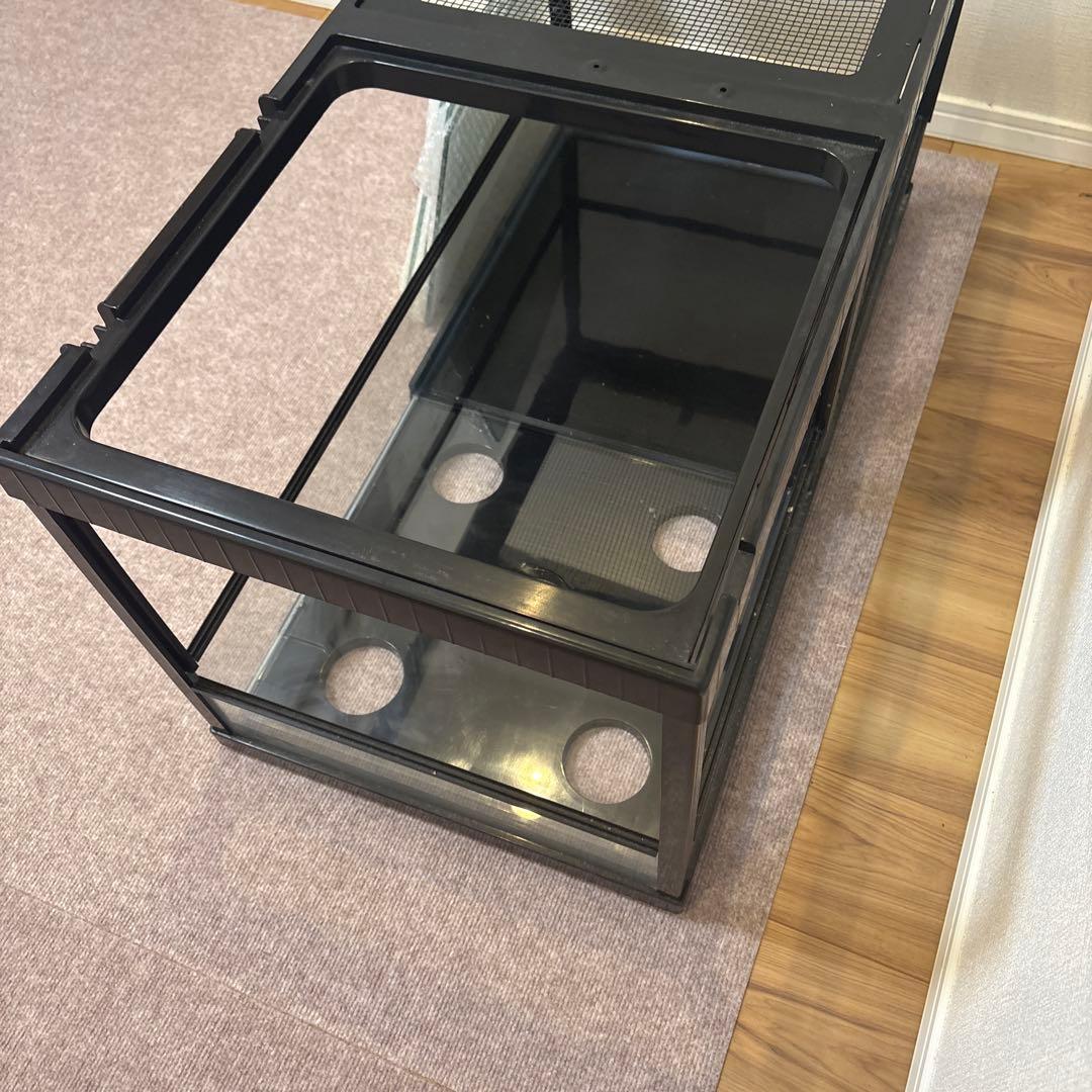 爬虫類ケージ 90サイズ 底部ヒータースペース有