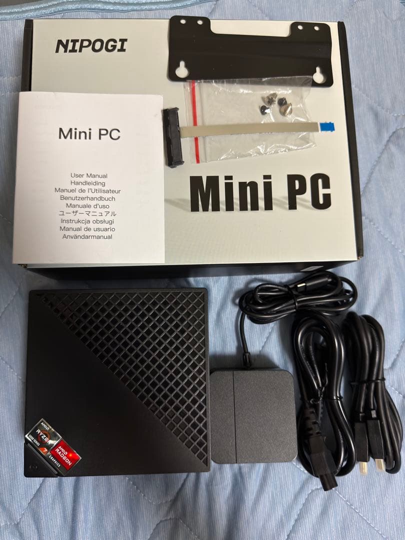 ミニPC NIPOGI Mini PC AMD Ryzen 7 5800U
