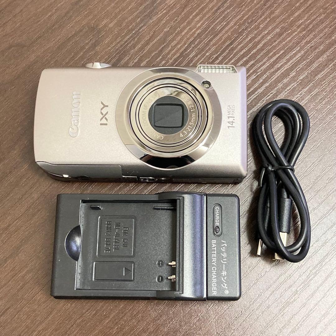 【美品】Canon ixy10S シルバー コンパクトデジタルカメラ