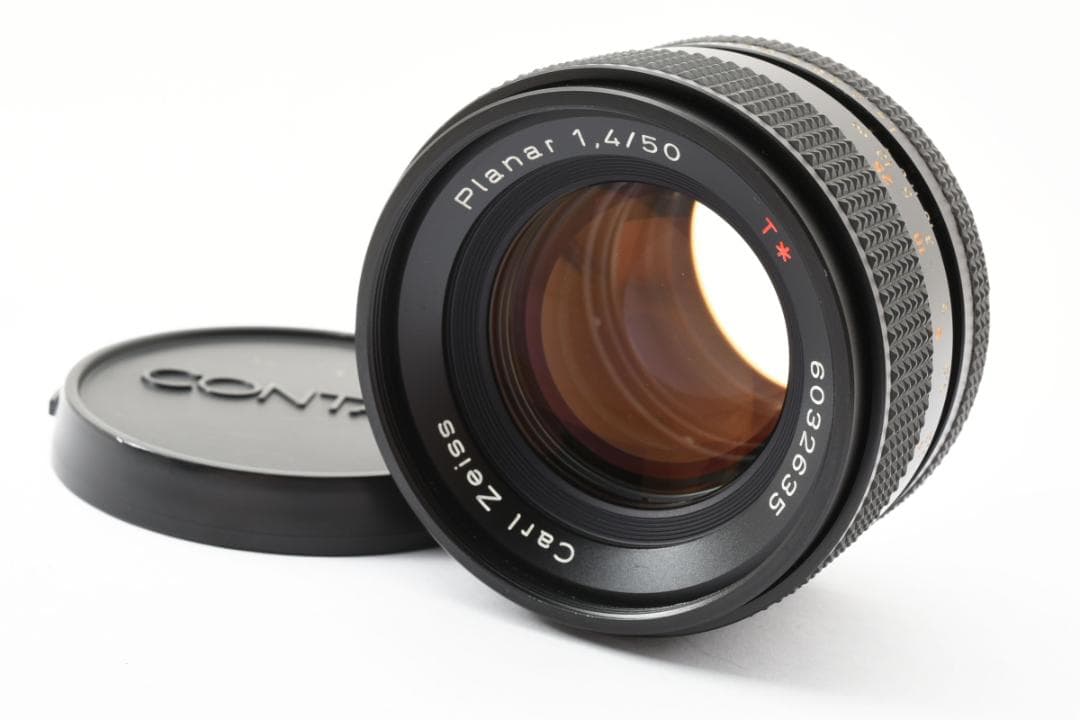 超美品 CONTAX Carl Zeiss 50mm F1.4 AEJ B386