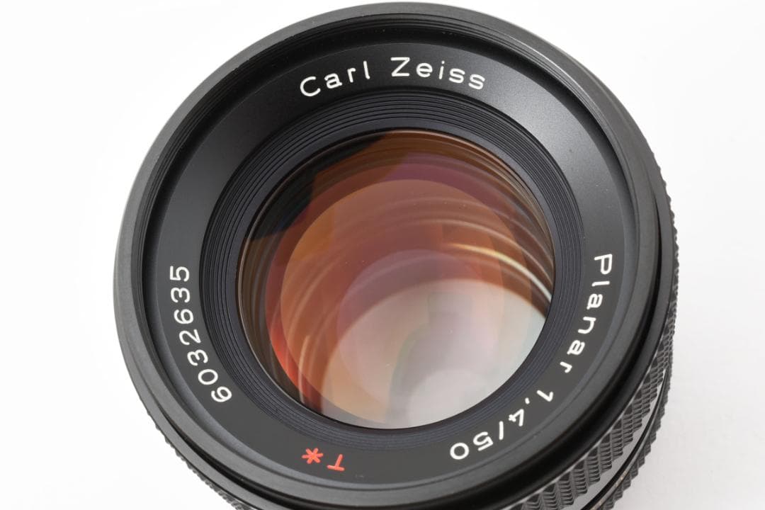 超美品 CONTAX Carl Zeiss 50mm F1.4 AEJ B386
