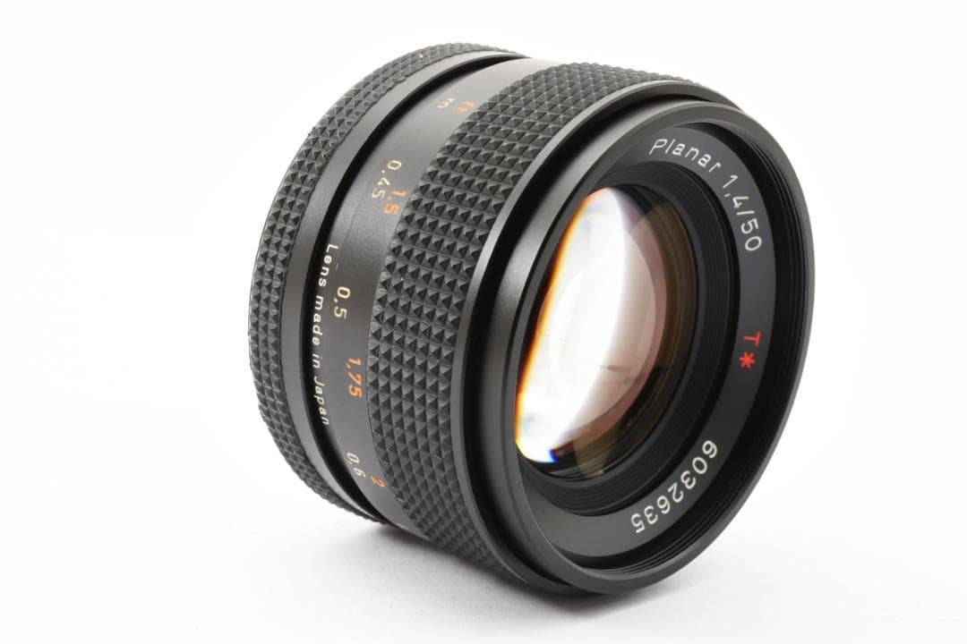 超美品 CONTAX Carl Zeiss 50mm F1.4 AEJ B386