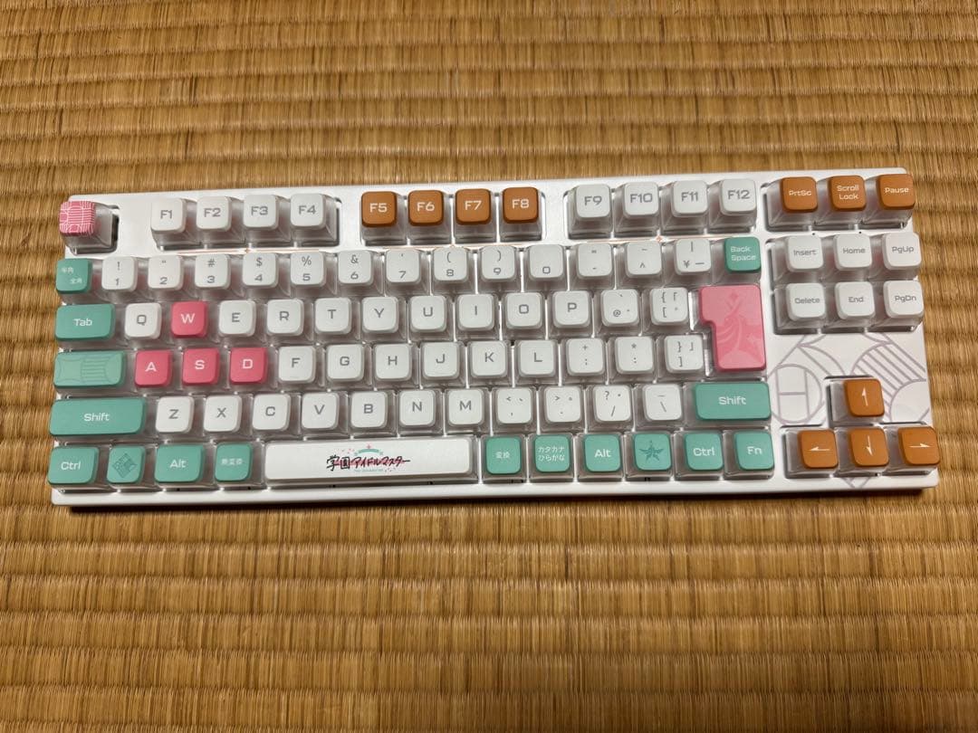 た*娘様 ふもコレ 学園アイドルマスター キーボード VARMILO静電容量 桜