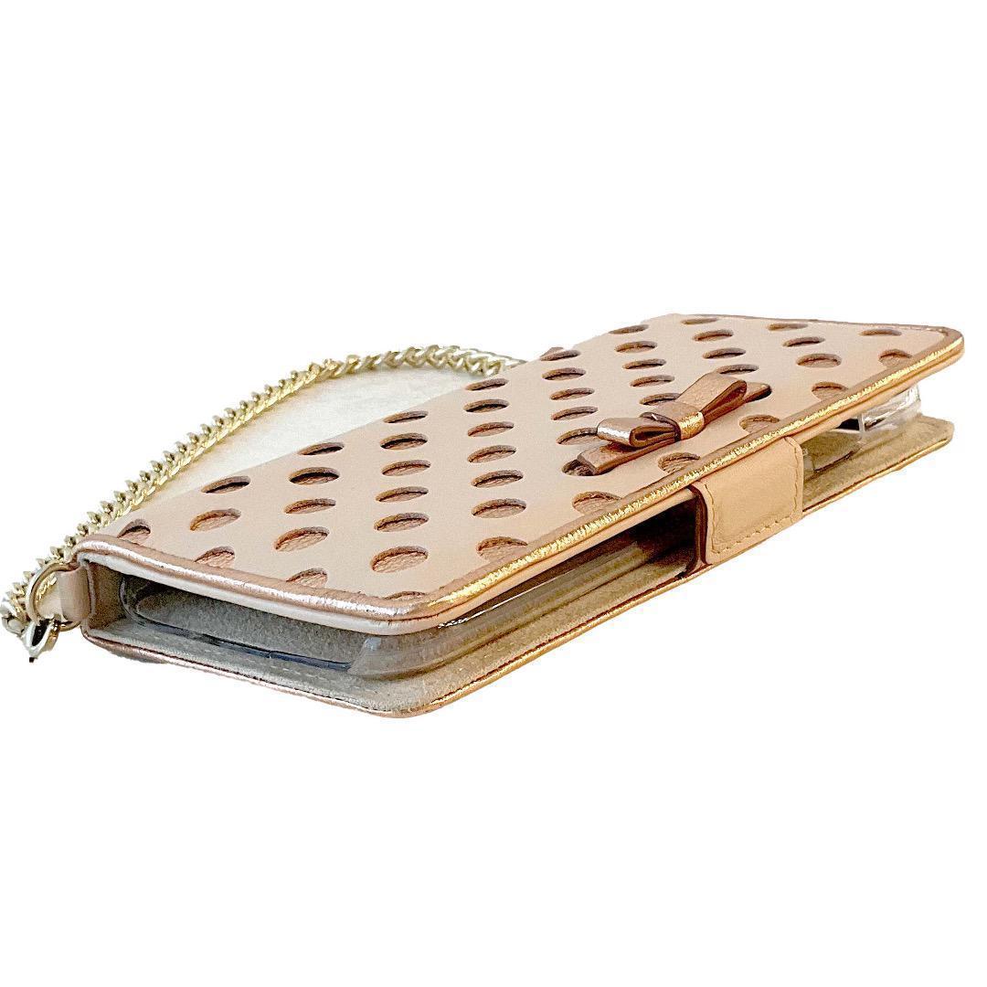 【新品】アンテプリマ✨スプマンテ✨iPhone SEケース 7.8 ピンク 水玉