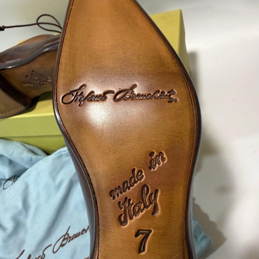 新品未使用⭐︎正規品　ステファノブランキーニ　サイズ7 ベルルッティ