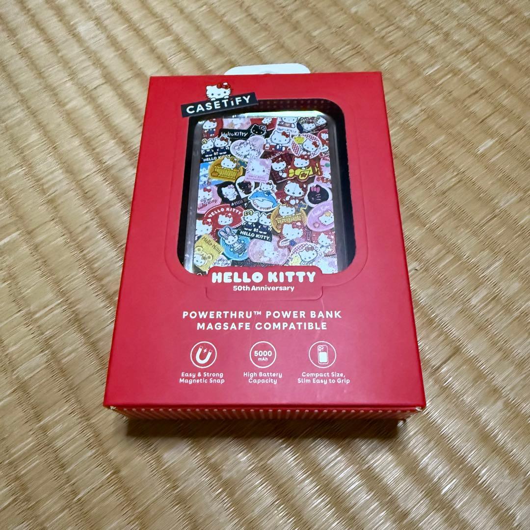 スマホアクセサリー casetify HelloKitty PowerThru Power Bank