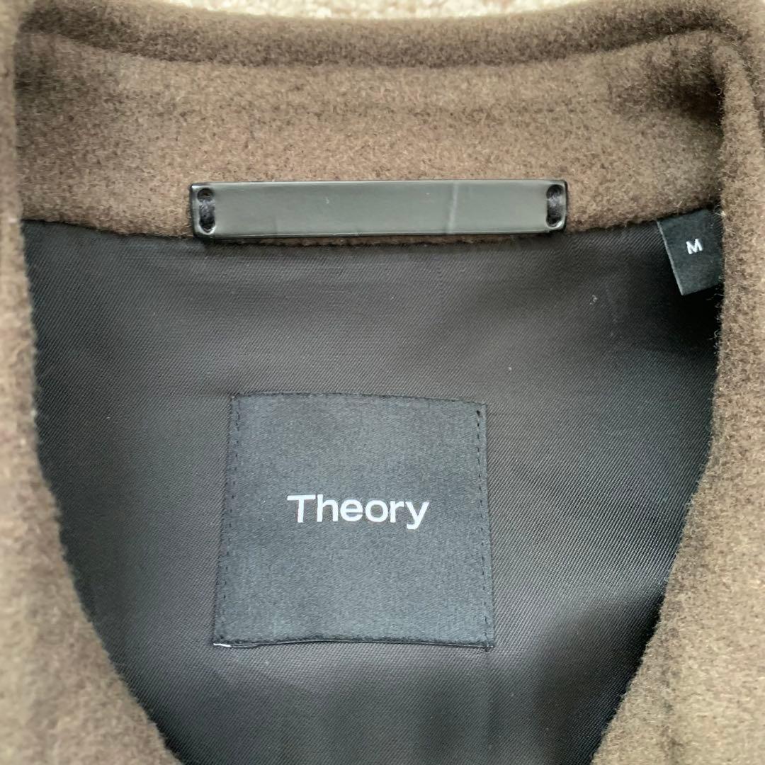 【美品】Theory セオリー　ジャケット　カシミヤ混　ブラウン
